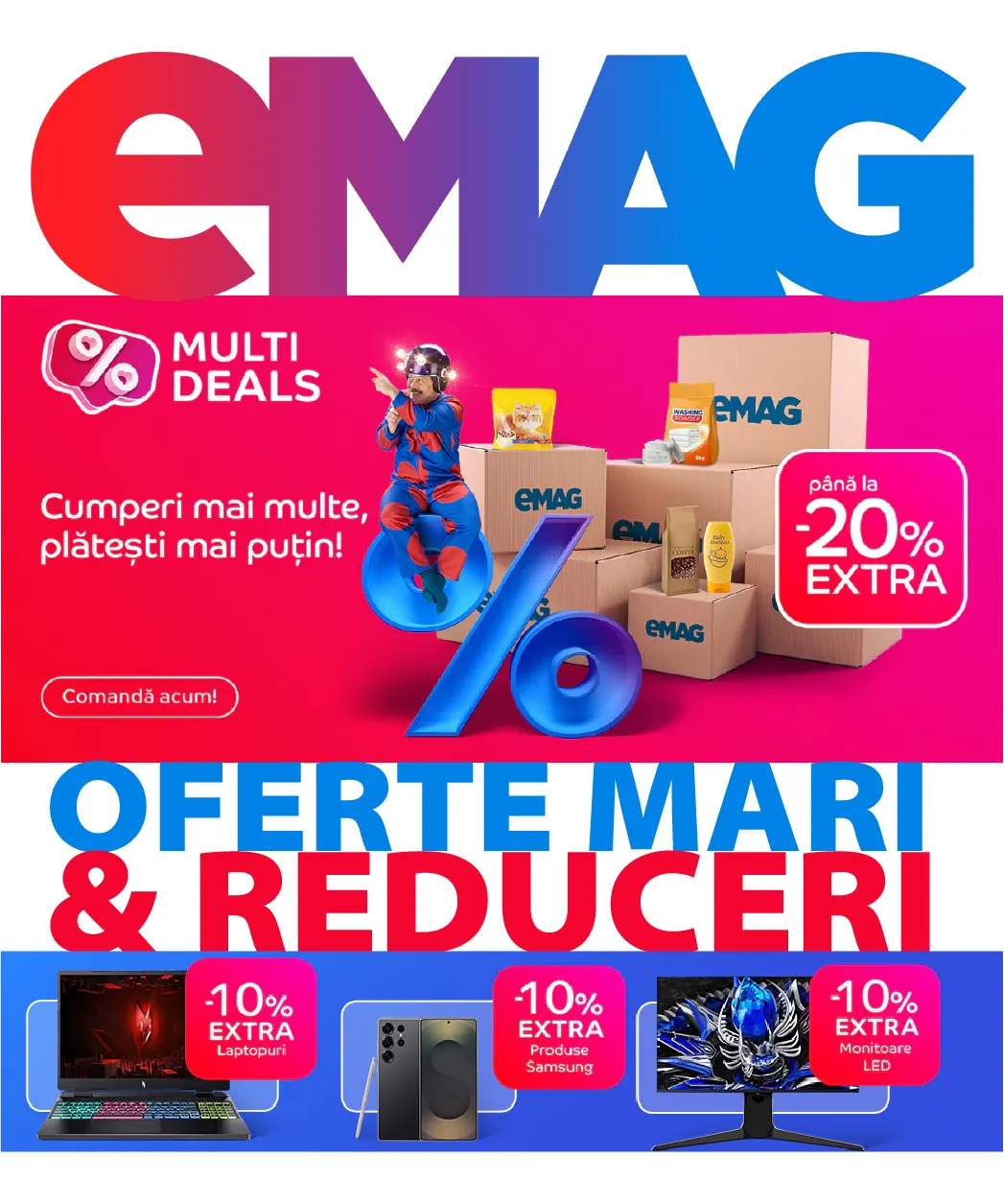 Catalog Ultimele oferte de neratat eMAG de la 5 martie până la 19 martie 2025 - Revista Pagina 1