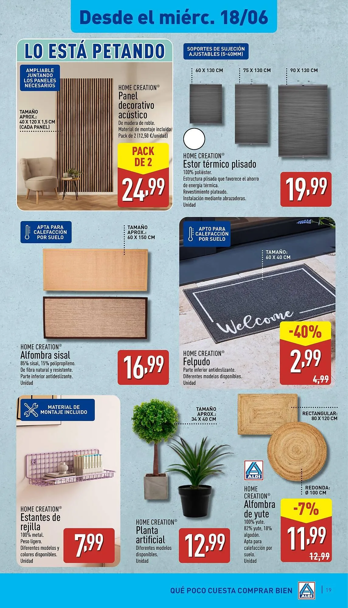 Catálogo de Folleto ALDI 16 de junio al 22 de junio 2025 - Página 19