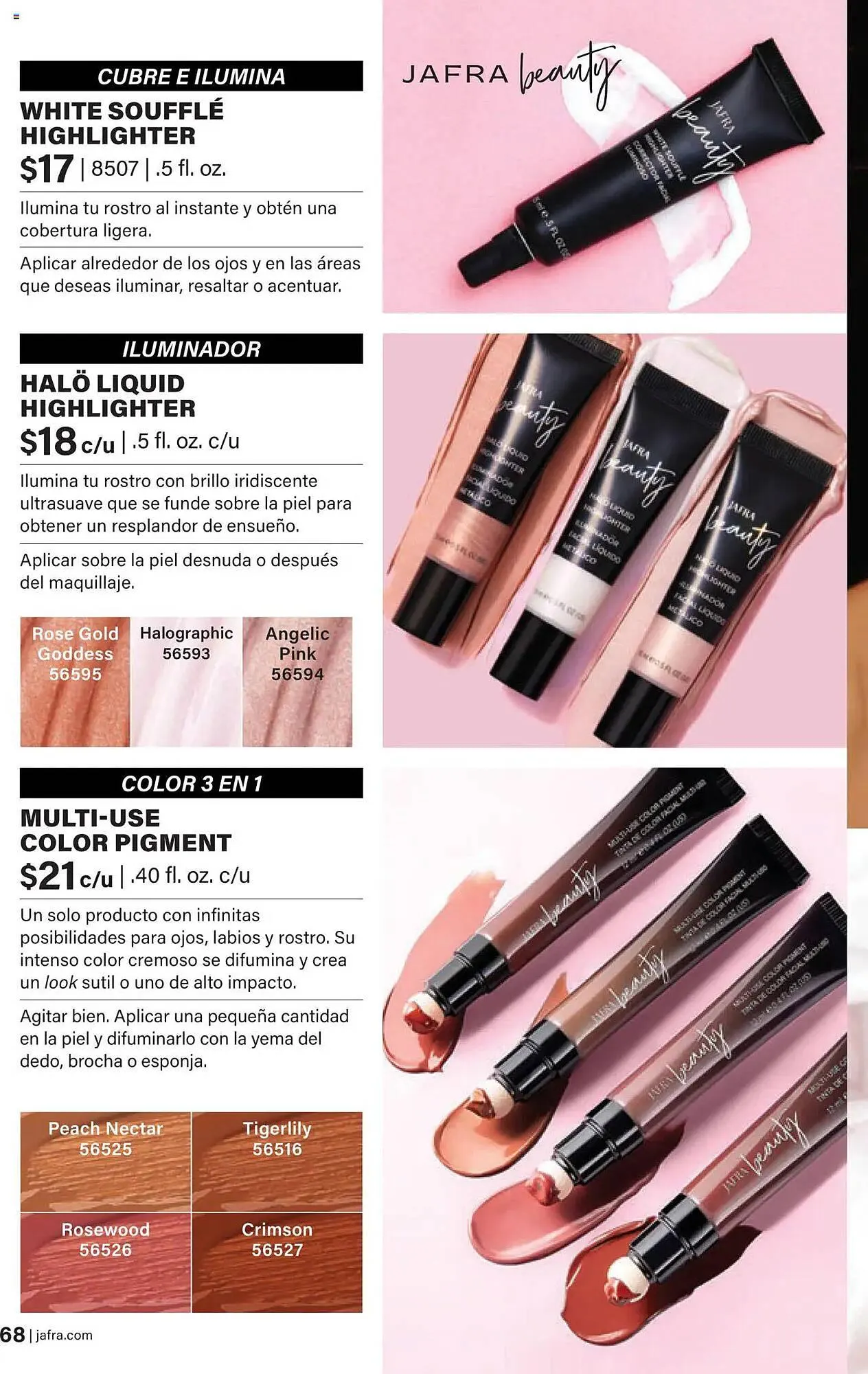 Catálogo de Folleto JAFRA 1 de agosto al 31 de diciembre 2025 - Página 68