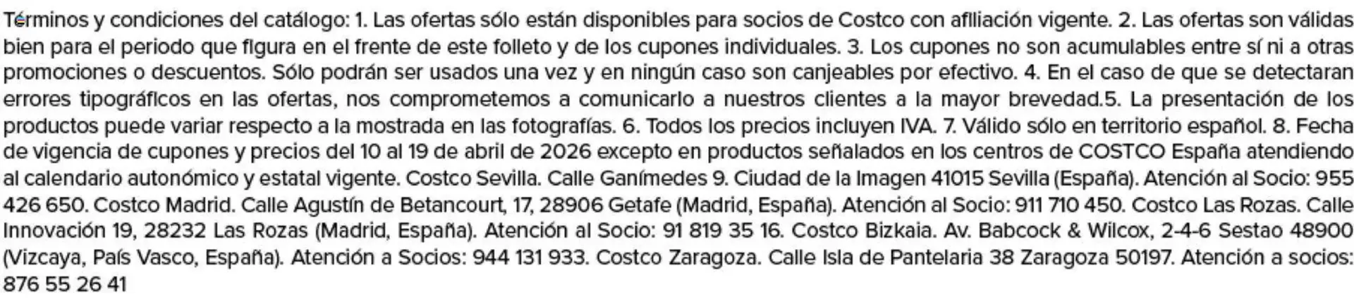 Catálogo de Catálogo Costco 10 de abril al 19 de abril 2026 - Página 8