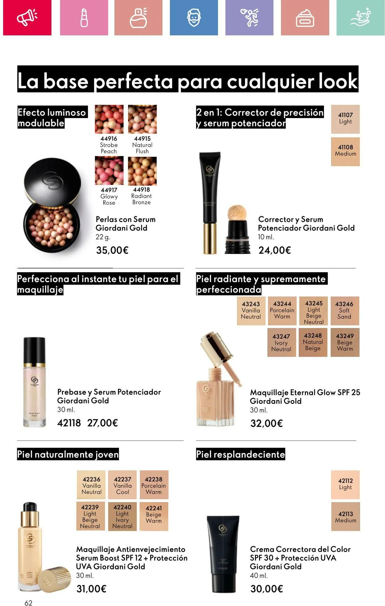 Catálogo de Oriflame Oferta actual 9 de marzo al 29 de marzo 2025 - Página 62