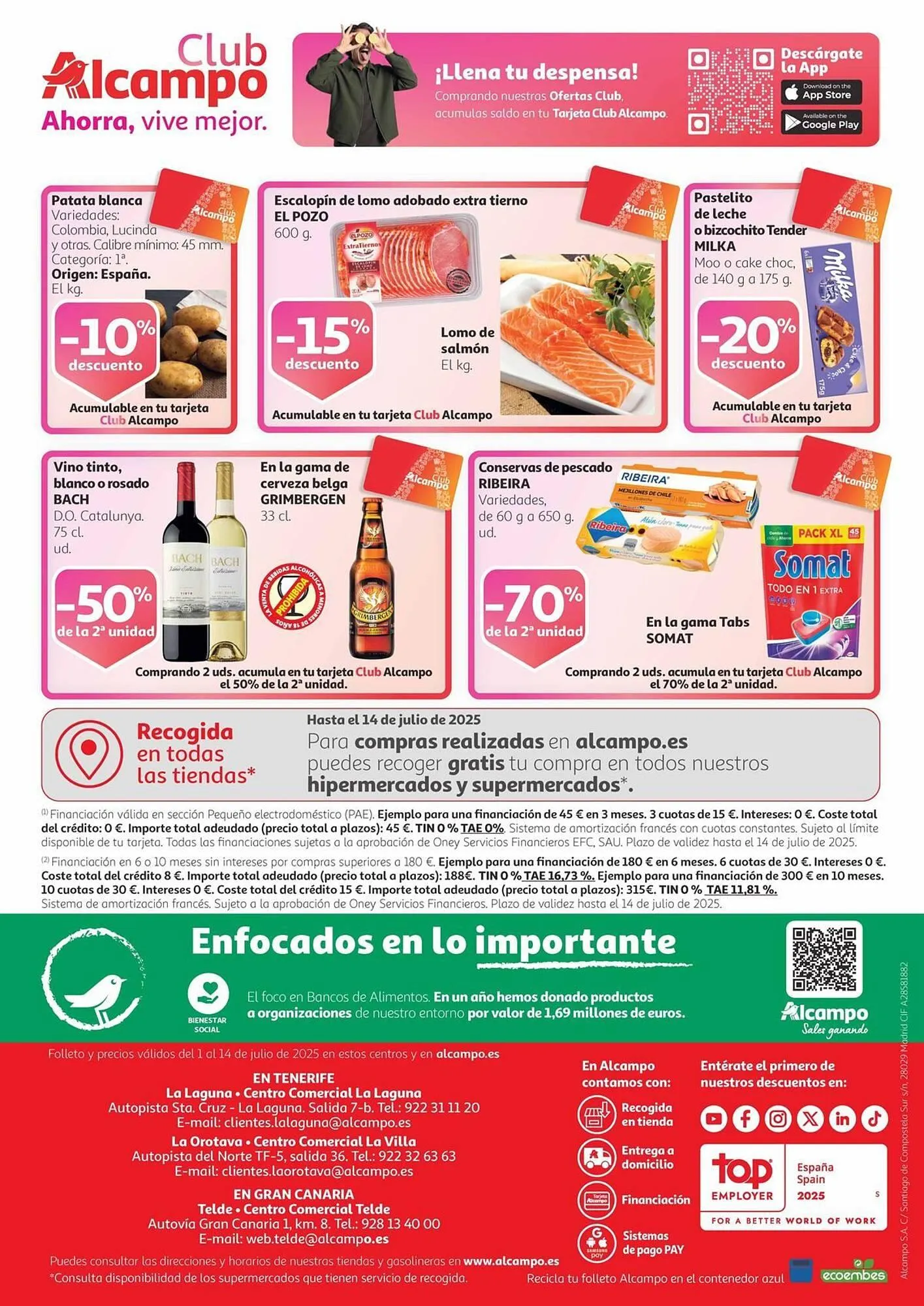 Catálogo de Folleto Alcampo 1 de julio al 14 de julio 2025 - Página 32