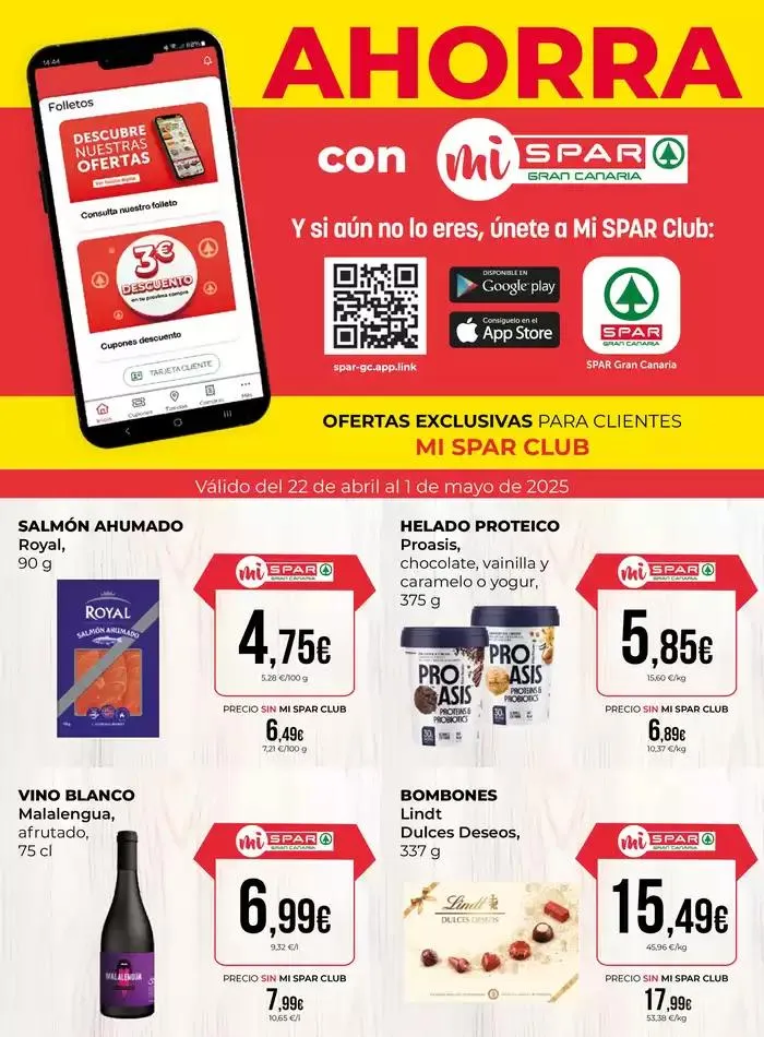 Válido del 22 de abril al 1 de mayo - 1