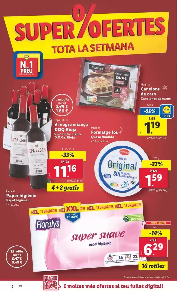 Catálogo de № 1 PRECIO - Ofertas válidas del 14/04 al 20/04 14 de abril al 20 de abril 2025 - Página 2