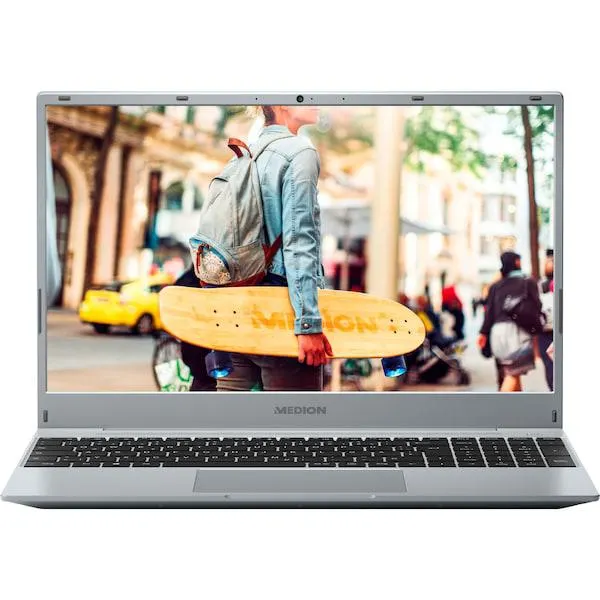 MEDION® AKOYA E15302 laptop | AMD Ryzen 5 3500U | Windows 10 Home (S mode) | Vega 8 | 15,6 inch Full HD | 8 GB RAM | 512 GB SSD (Refurbished)
