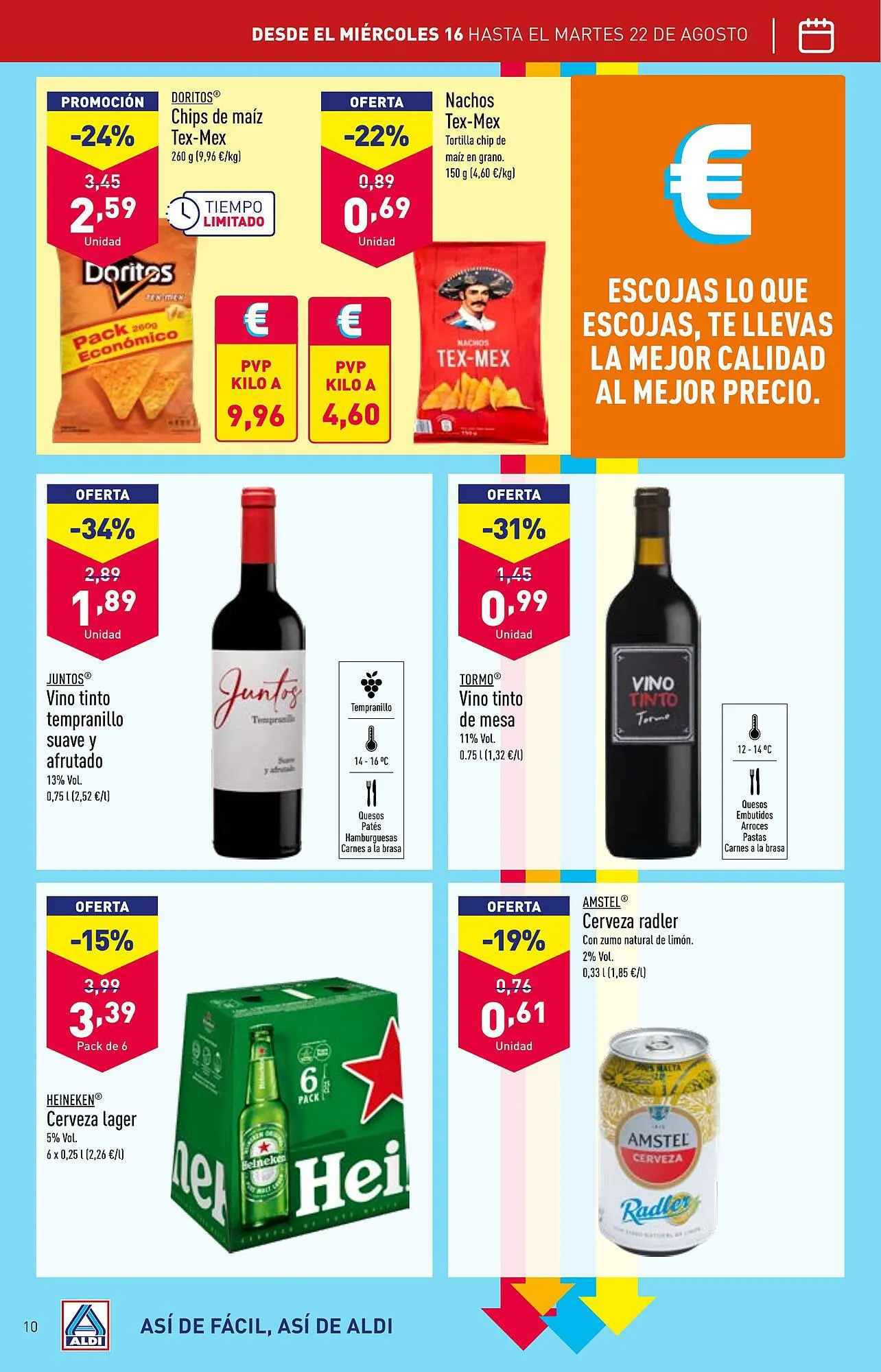 Catálogo de Folleto ALDI 16 de agosto al 22 de agosto 2023 - Página 10