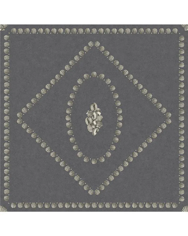 Conchiglie Soft Gold On Charcoal 123-5023