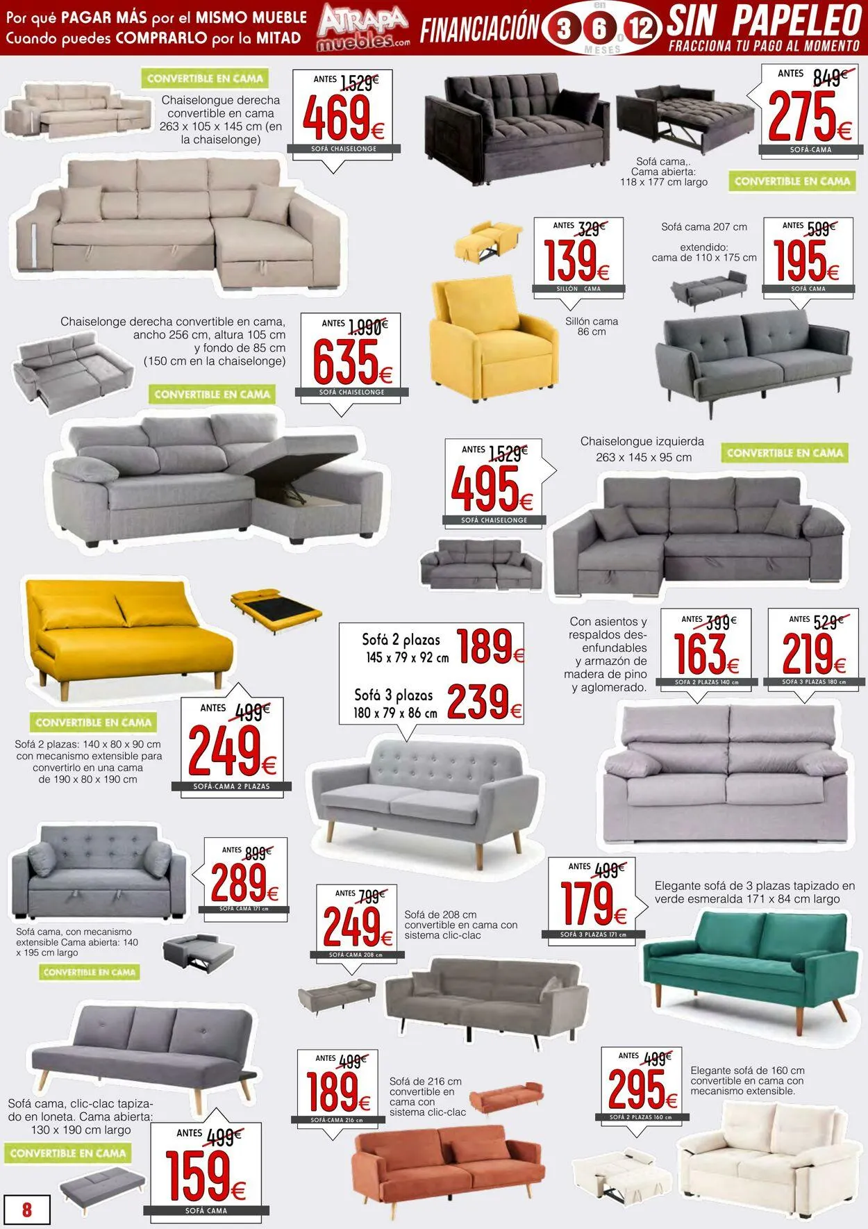 Catálogo de Atrapamuebles Oferta actual 1 de julio al 15 de julio 2025 - Página 8