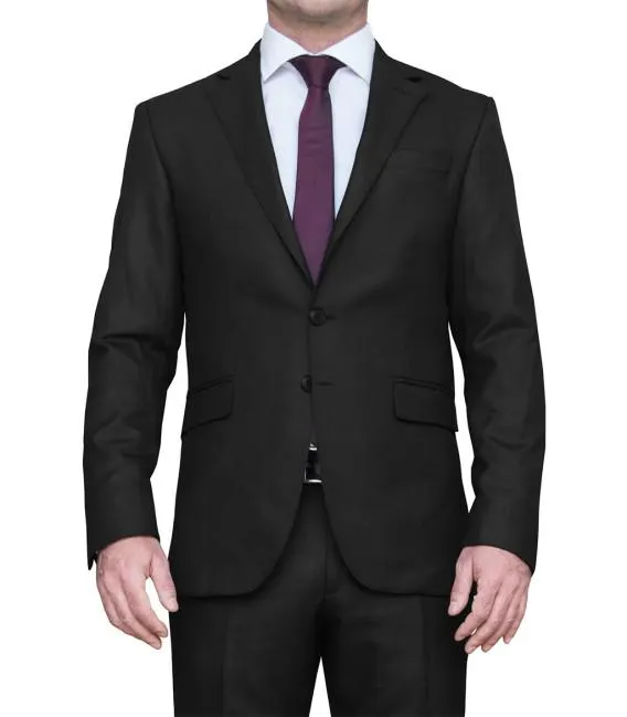 Traje hombre algodón negro