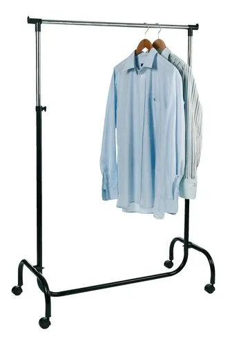 Burro para ropa JERSLEV negro/cromo