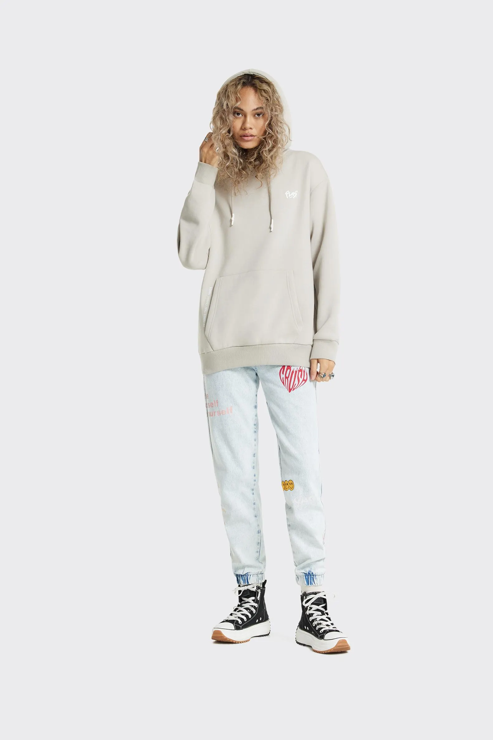 SUDADERA Polinesia CON CAPUCHA GENDERLESS