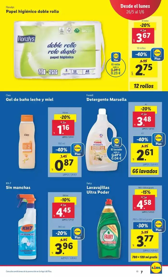 Catálogo de № 1 PRECIO - Ofertas válidas del 26/05 al 01/06 26 de mayo al 1 de junio 2025 - Página 7