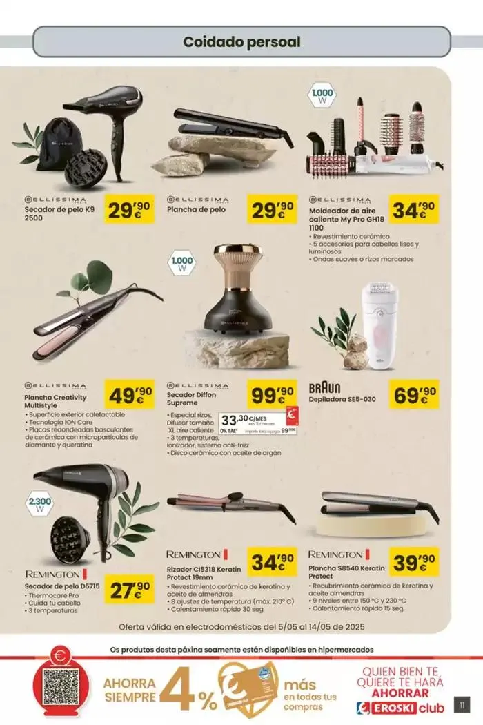 Catálogo de Perfumaría e parafarmacia 2 de mayo al 13 de mayo 2025 - Página 11