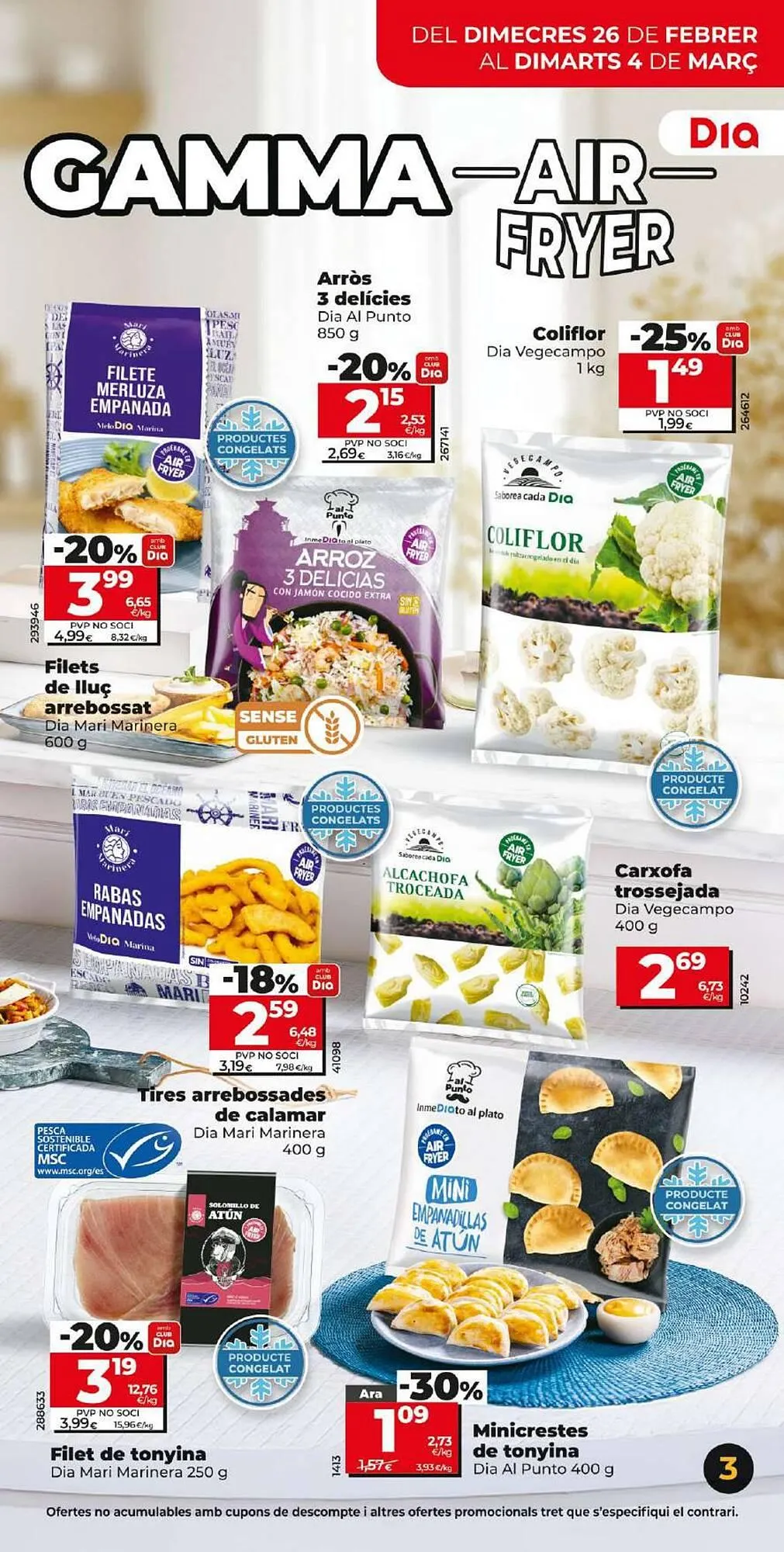 Catálogo de Folleto Dia 26 de febrero al 4 de marzo 2025 - Página 3