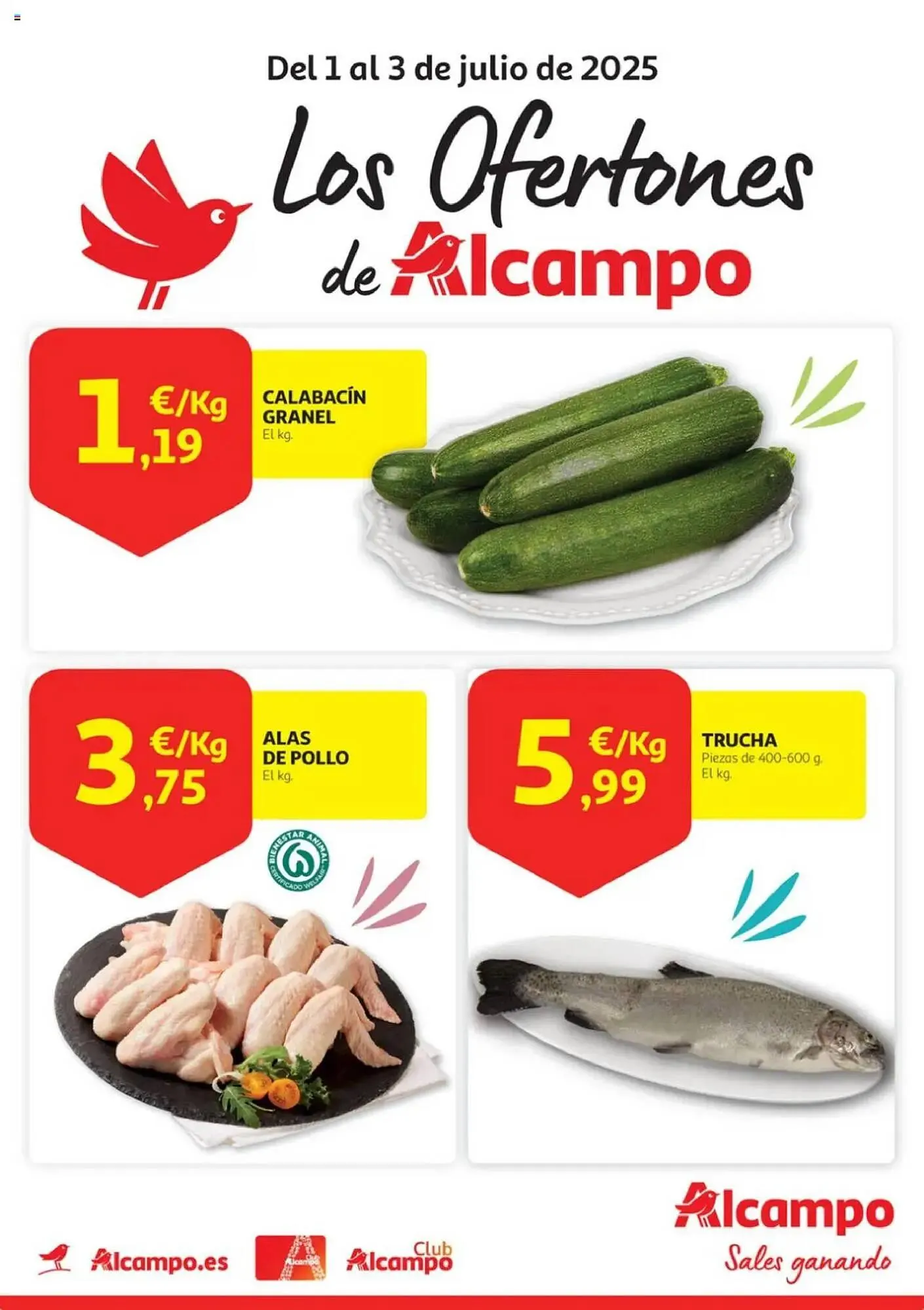 Catálogo de Folleto Alcampo 1 de julio al 3 de julio 2025 - Página 1