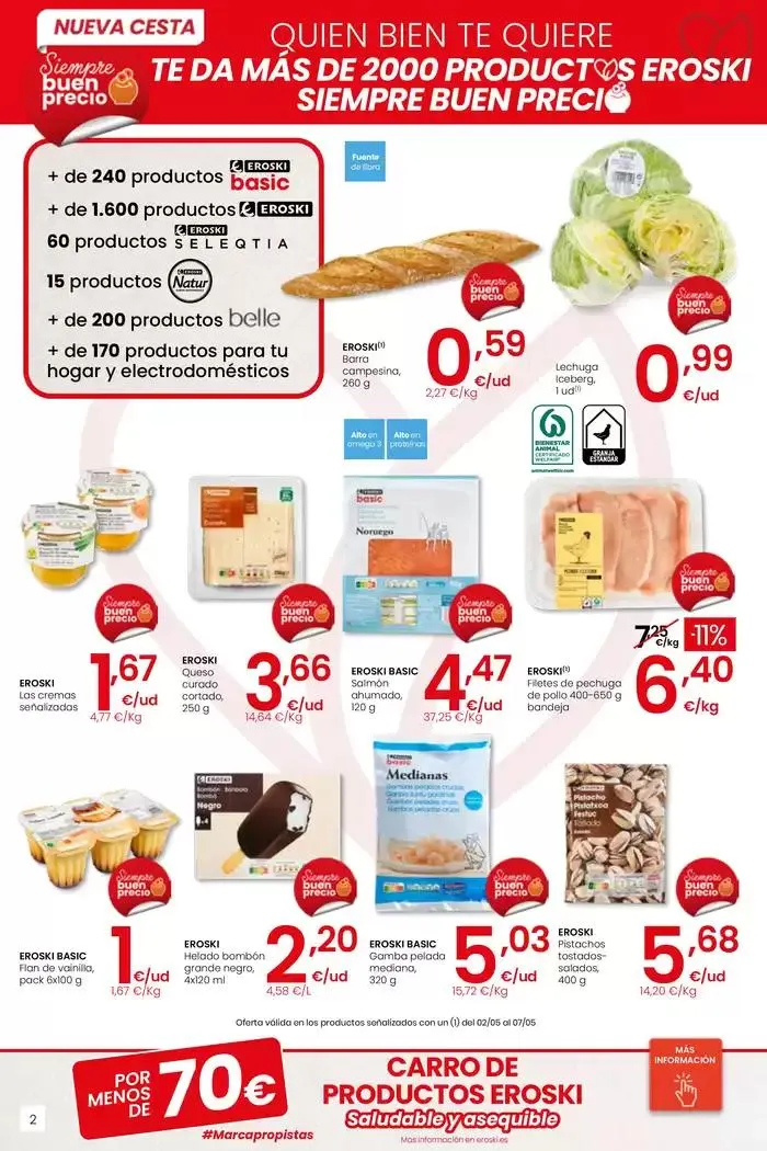 Catálogo de SUMA AHORRO EROSKI CITY 2 de mayo al 13 de mayo 2025 - Página 2