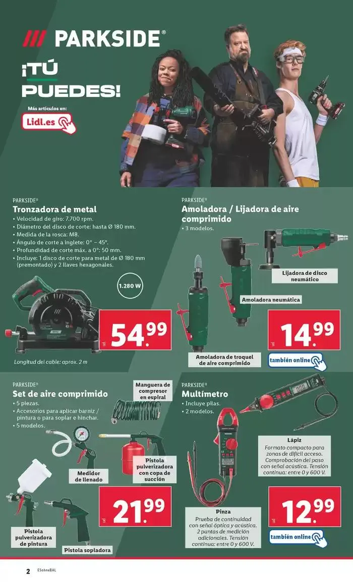 Catálogo de ¡Bazar Lidl! Ofertas válidas del 10/03 al 16/03 10 de marzo al 16 de marzo 2025 - Página 2