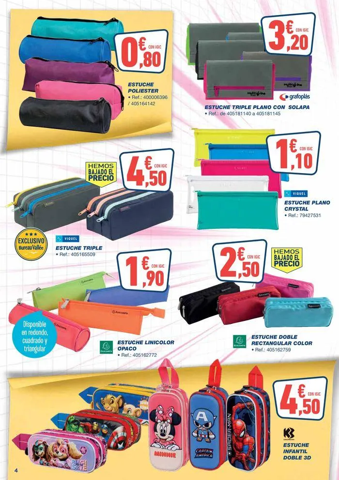 Catálogo de Volvemos al cole ¡A precios de locos! 22 de agosto al 12 de septiembre 2024 - Página 4