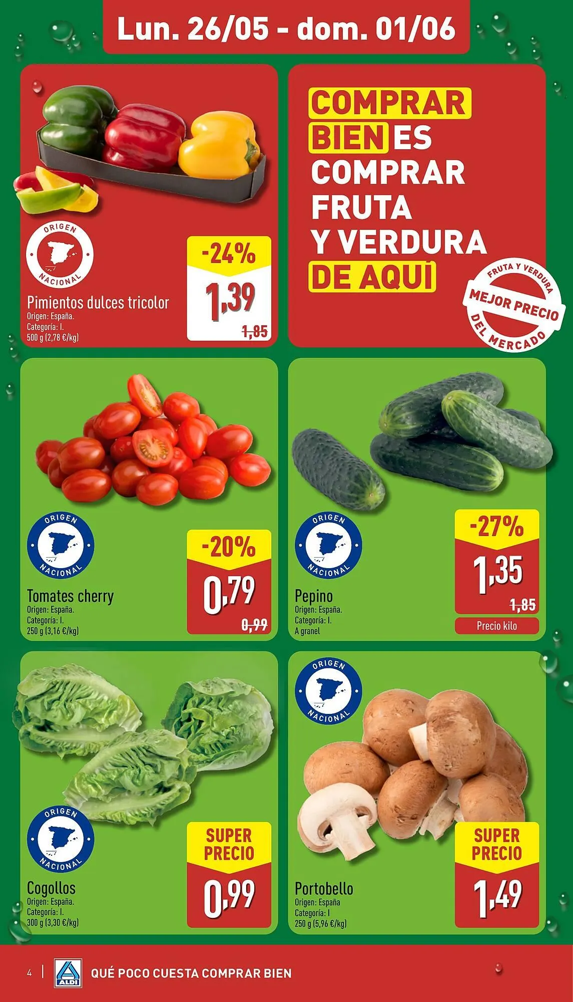 Catálogo de Folleto ALDI 26 de mayo al 1 de junio 2025 - Página 4