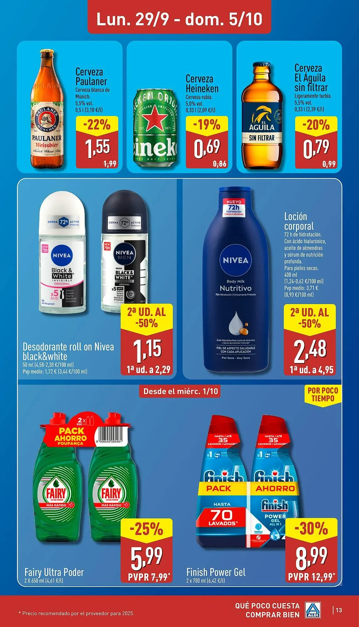 Catálogo de Folleto ALDI 29 de septiembre al 5 de octubre 2025 - Página 13