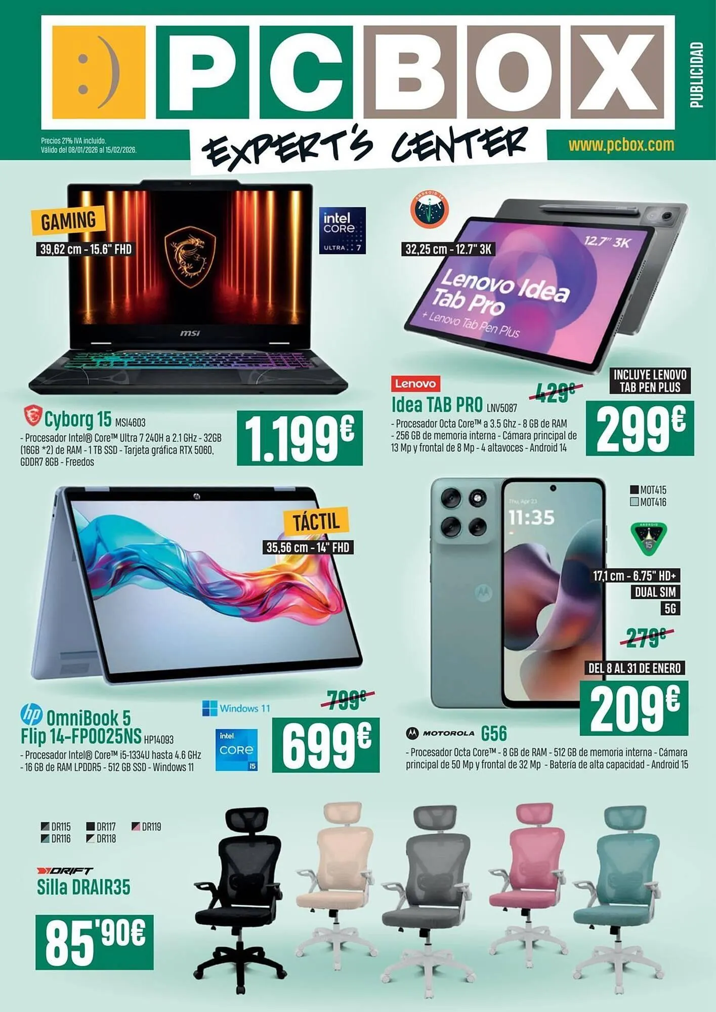 Catálogo de Catálogo PCBox 9 de enero al 15 de febrero 2026 - Página 1