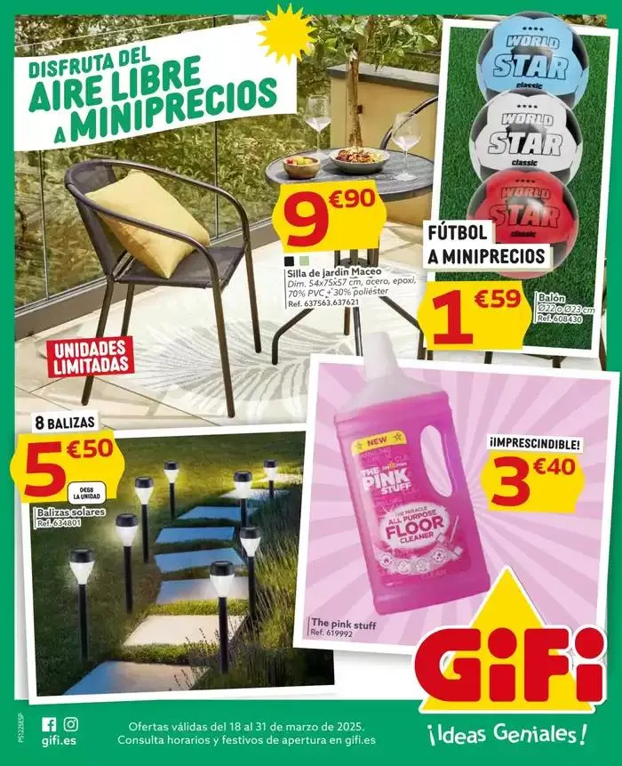 Ofertes vàlides del 18 al 31 de mazo - 1