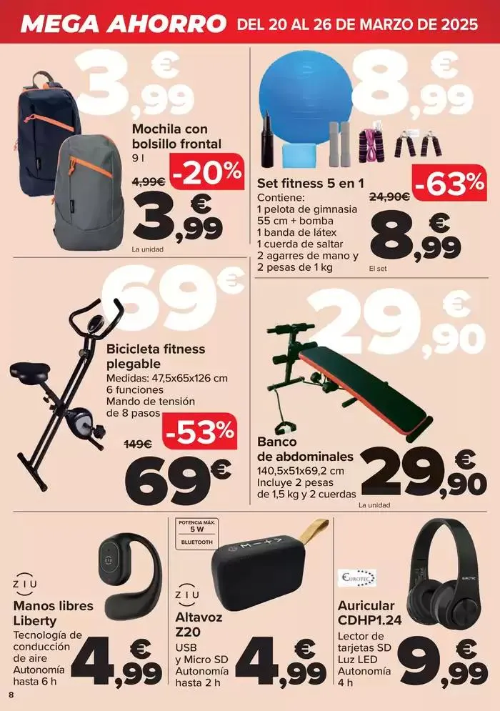 Catálogo de MEGA AHORRO 20 de marzo al 26 de marzo 2025 - Página 8