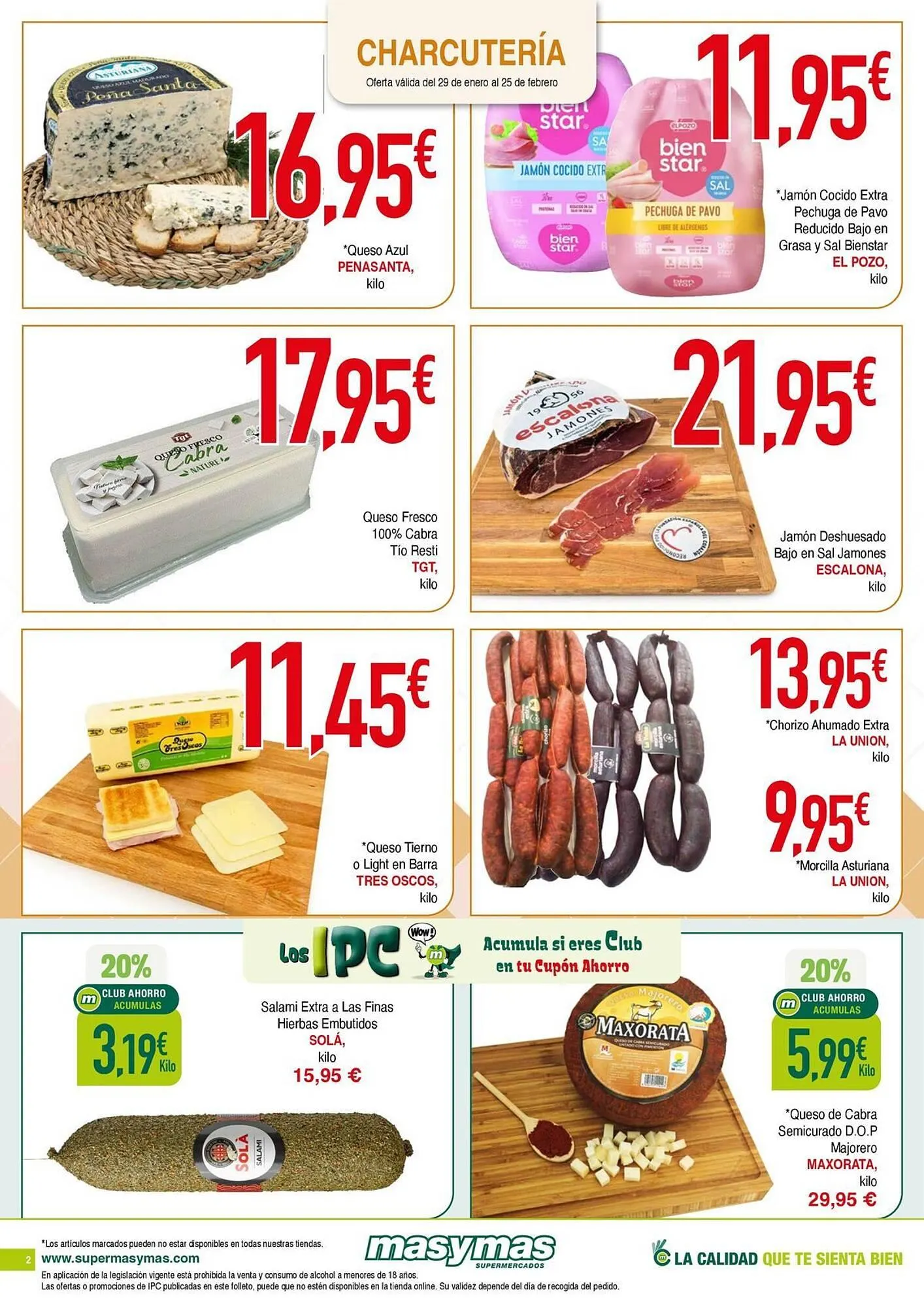 Catálogo de Folleto Masymas 29 de enero al 25 de febrero 2026 - Página 2