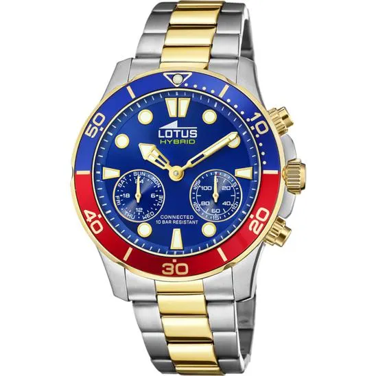 RELOJ DE HOMBRE LOTUS CONNECTED CON ESFERA AZUL 18801/3