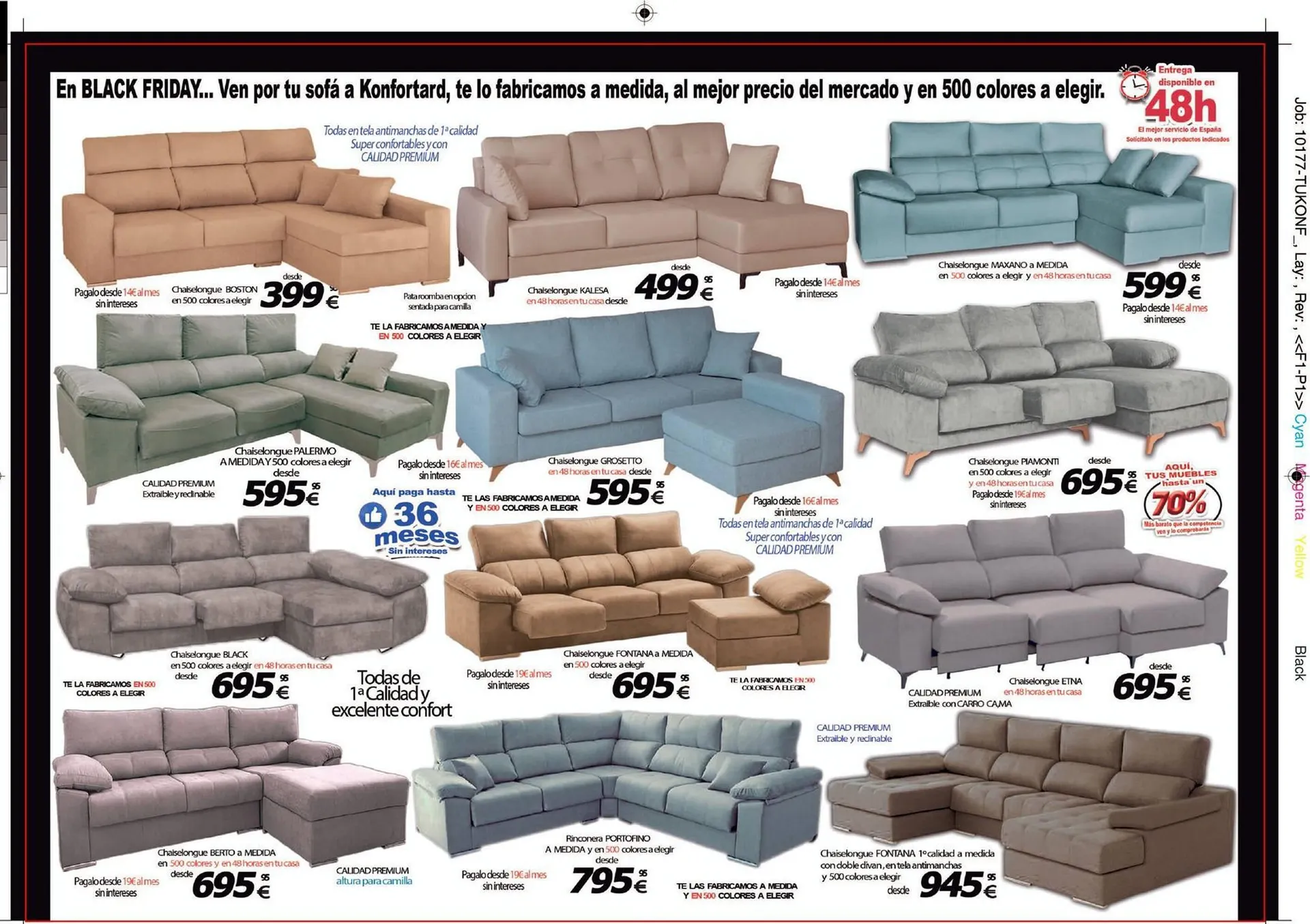 Catálogo de Folleto Konfortard 6 de noviembre al 8 de enero 2024 - Página 2