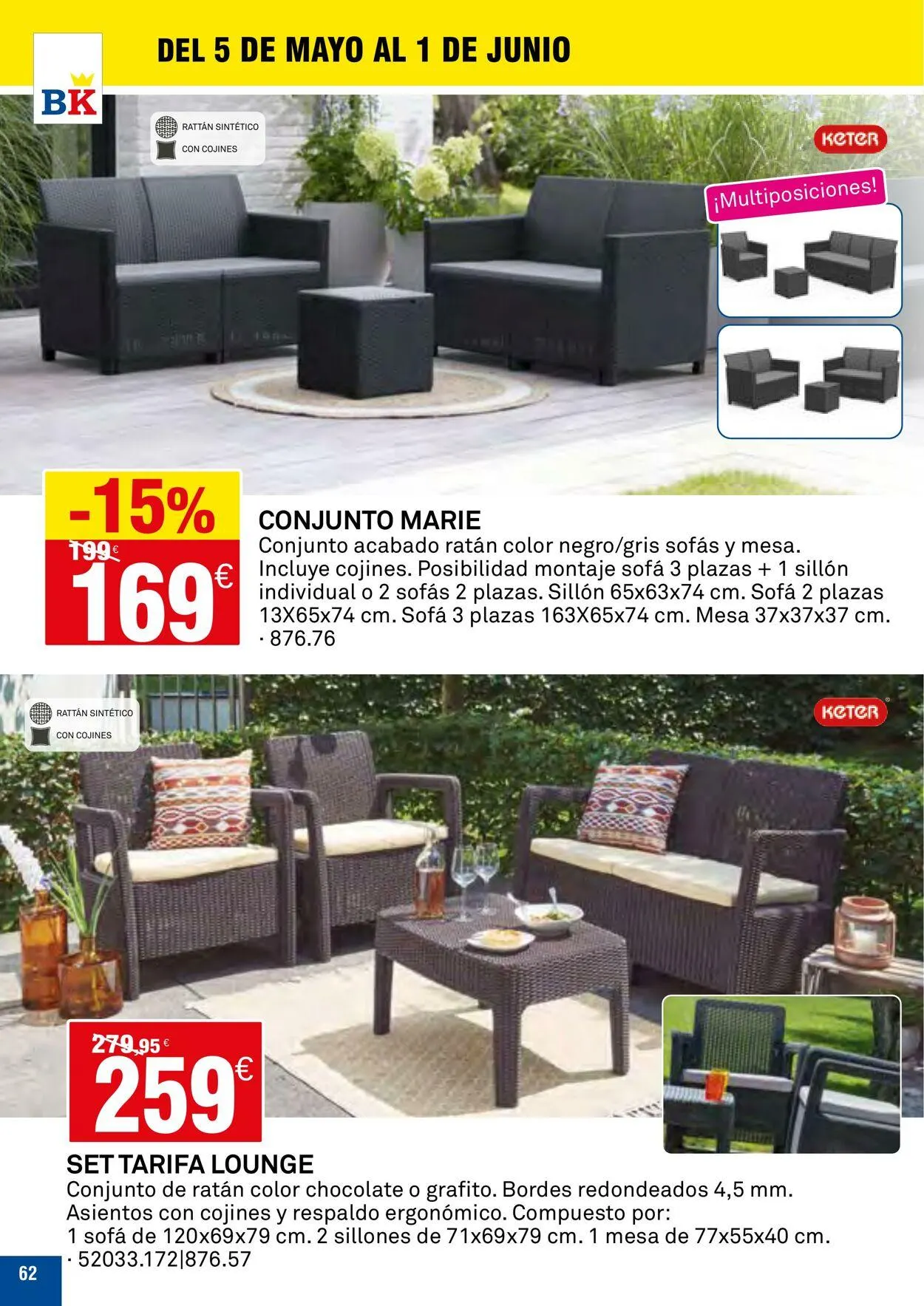Catálogo de Bricoking Oferta actual 9 de junio al 23 de junio 2025 - Página 62