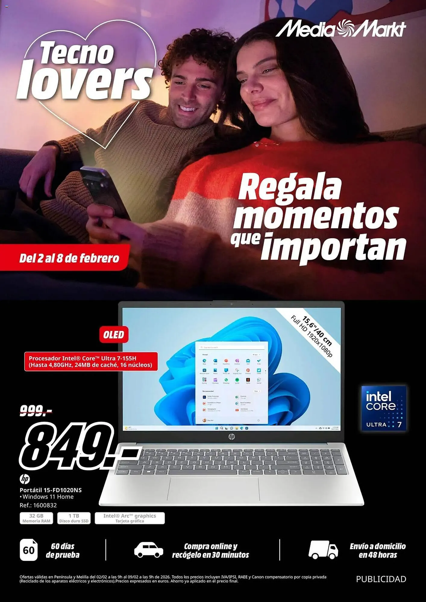 Catálogo de Folleto MediaMarkt 2 de febrero al 8 de febrero 2026 - Página 1