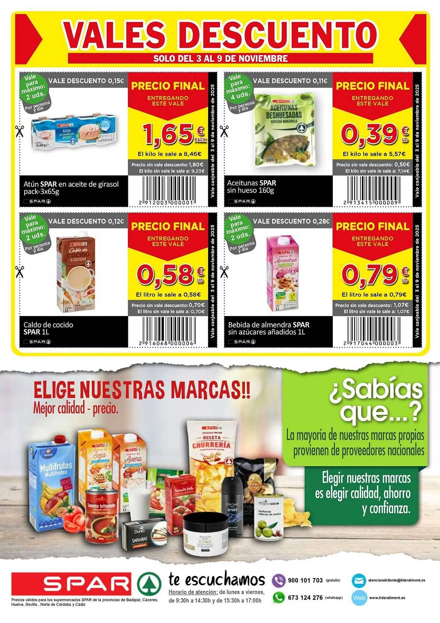 Catálogo de Folleto SPAR 3 de noviembre al 16 de noviembre 2025 - Página 12