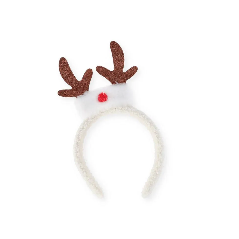Diadema navideña cuernos de reno