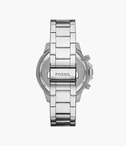 Reloj multifunción Bannon de acero inoxidable