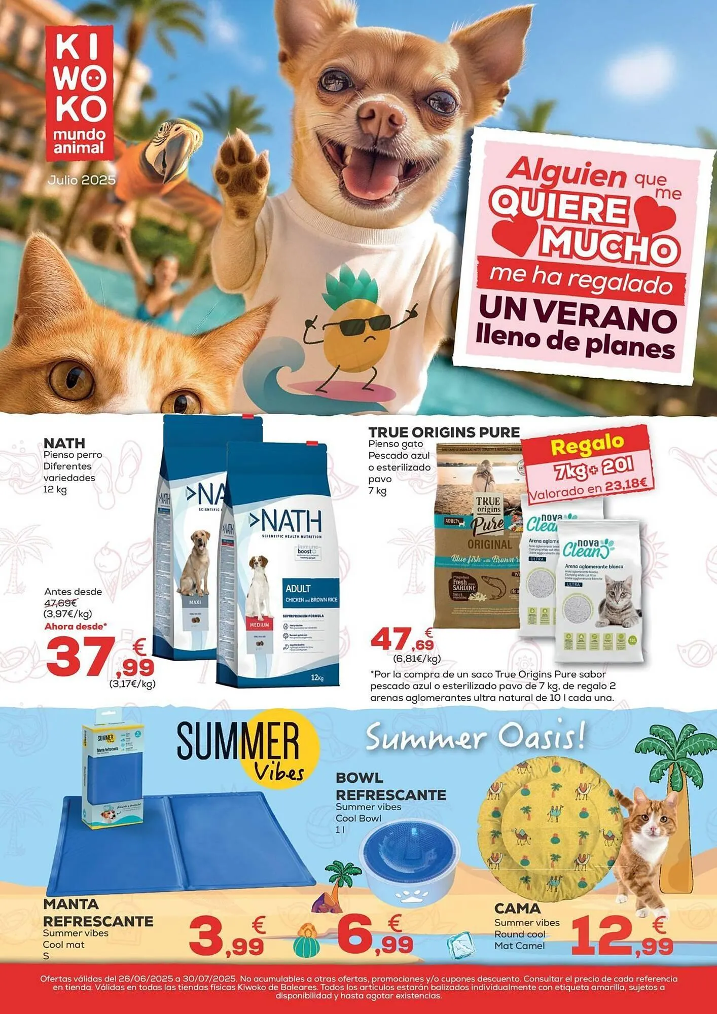 Catálogo de Folleto Kiwoko 26 de junio al 30 de julio 2025 - Página 1