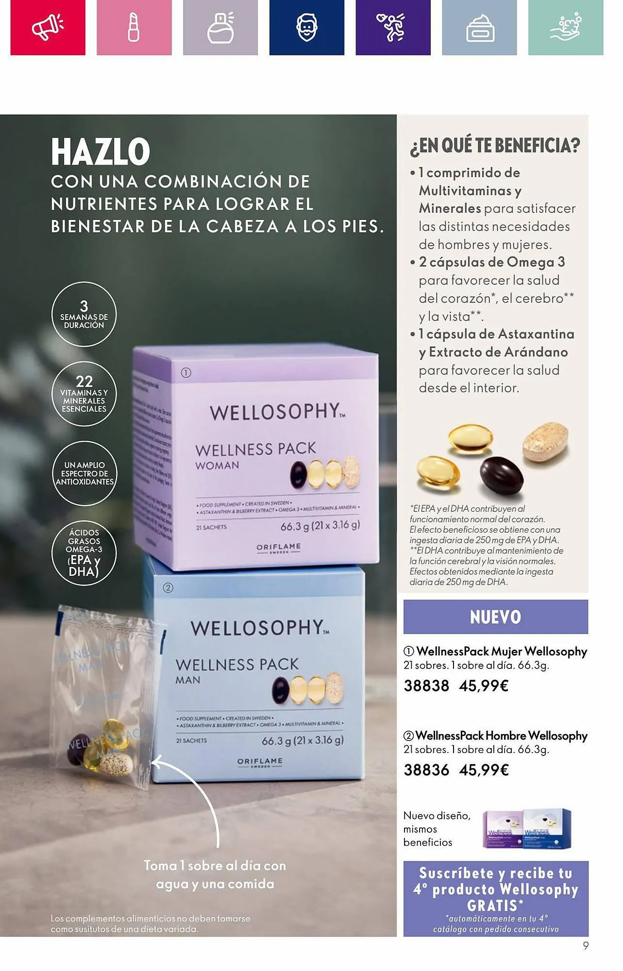 Catálogo de Folleto Oriflame 30 de agosto al 19 de septiembre 2023 - Página 9
