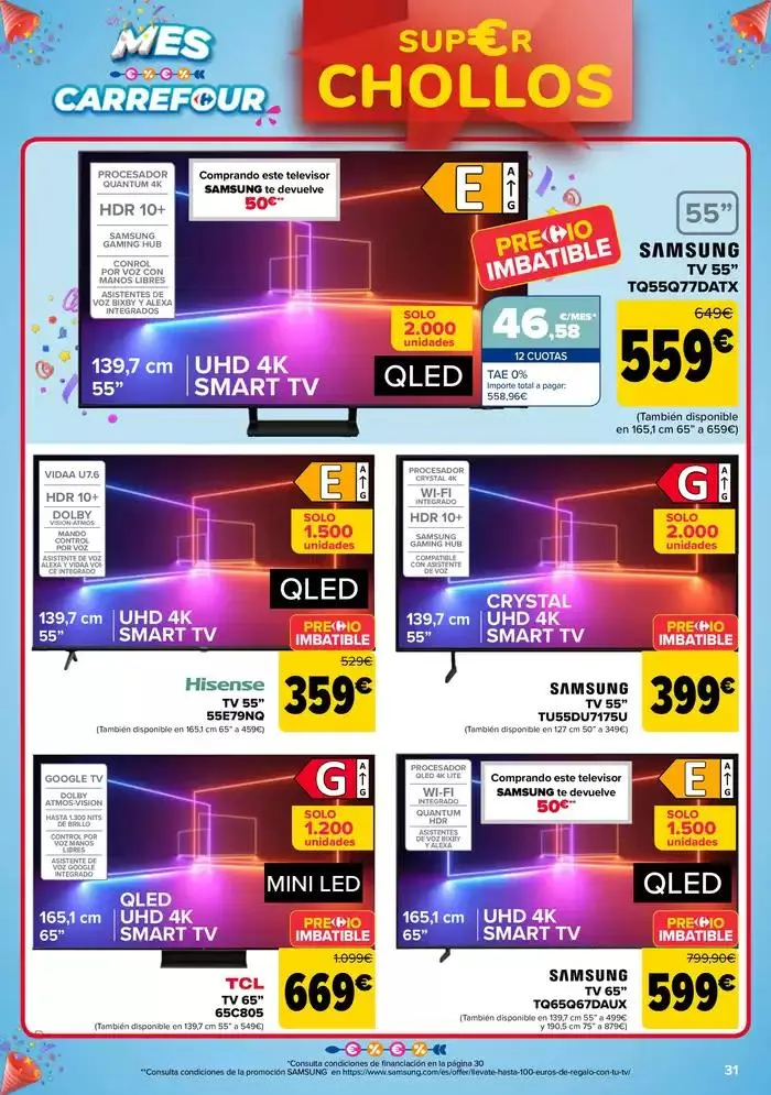 Catálogo de 50% QUE VUELVE + 2ªUD. AL -50% 13 de mayo al 26 de mayo 2025 - Página 31