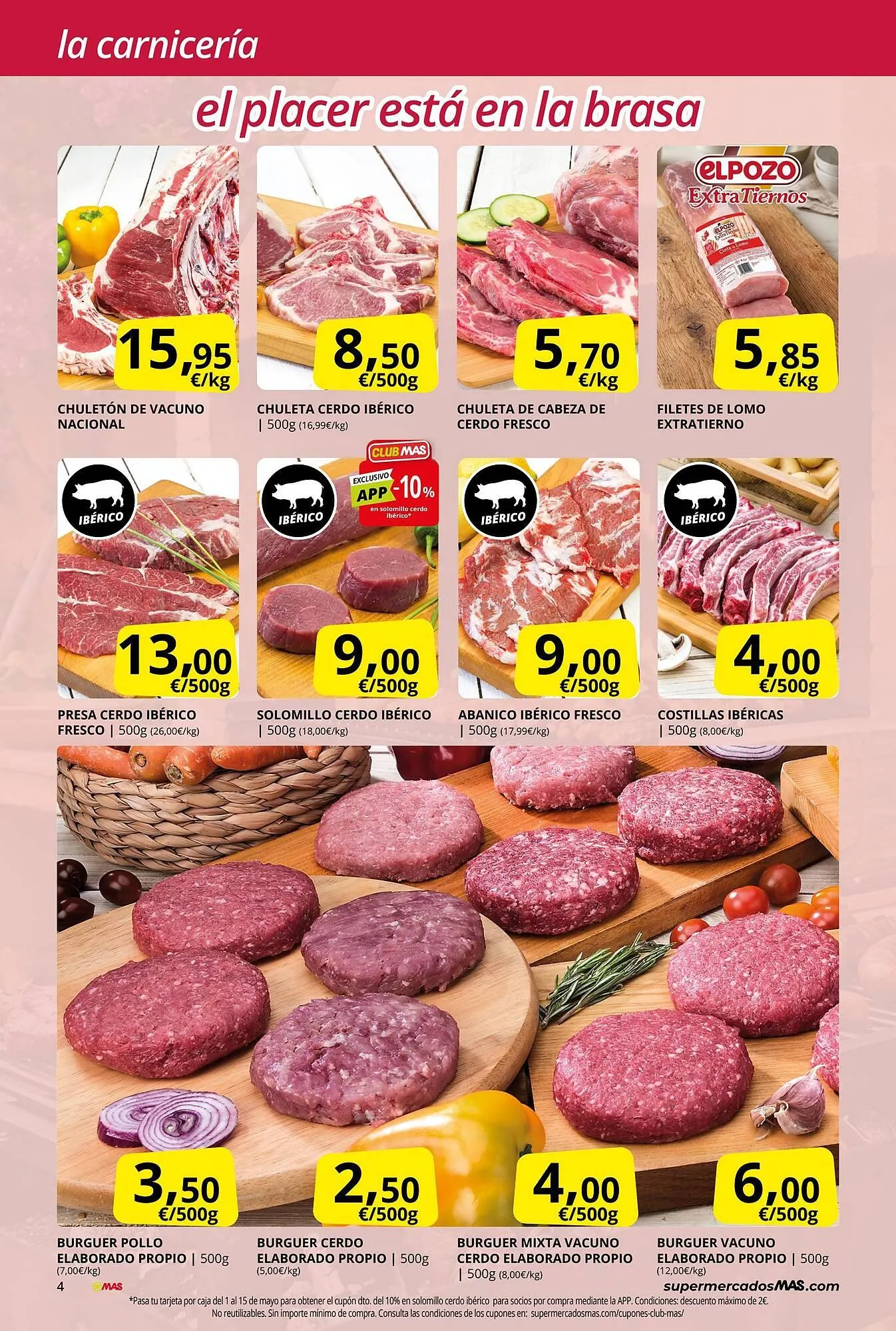 Catálogo de Folleto Supermercados MAS 30 de abril al 28 de mayo 2026 - Página 4