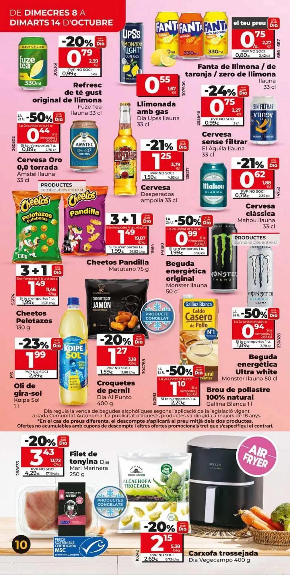 Catálogo de Folleto Dia 8 de octubre al 14 de octubre 2025 - Página 10