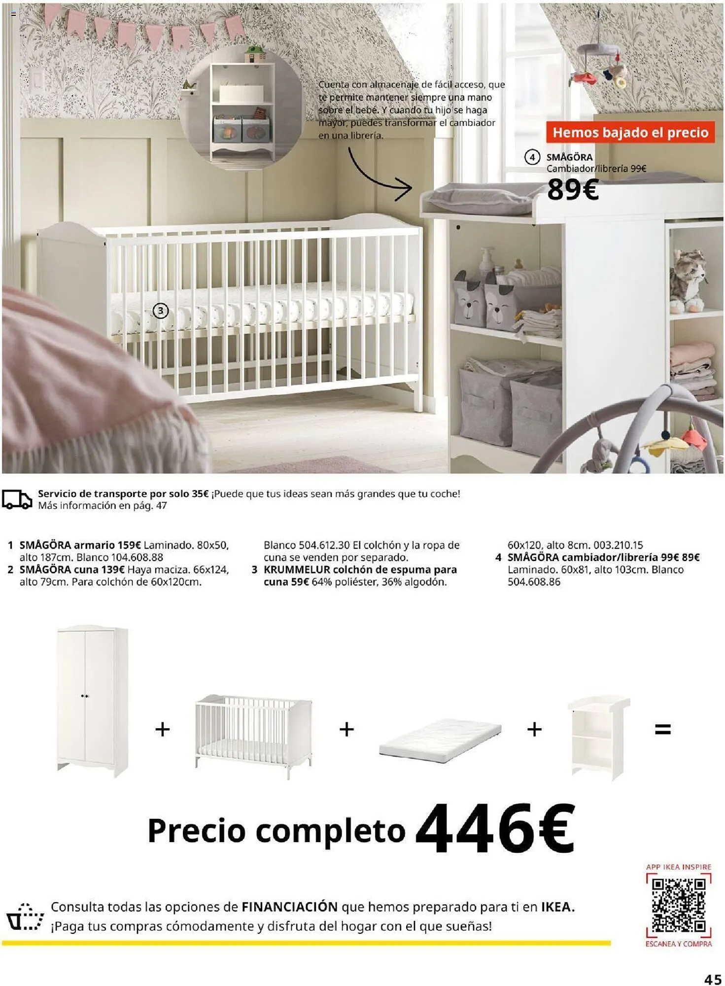 Catálogo de Folleto IKEA Precios bajos 4 de septiembre al 31 de enero 2025 - Página 45