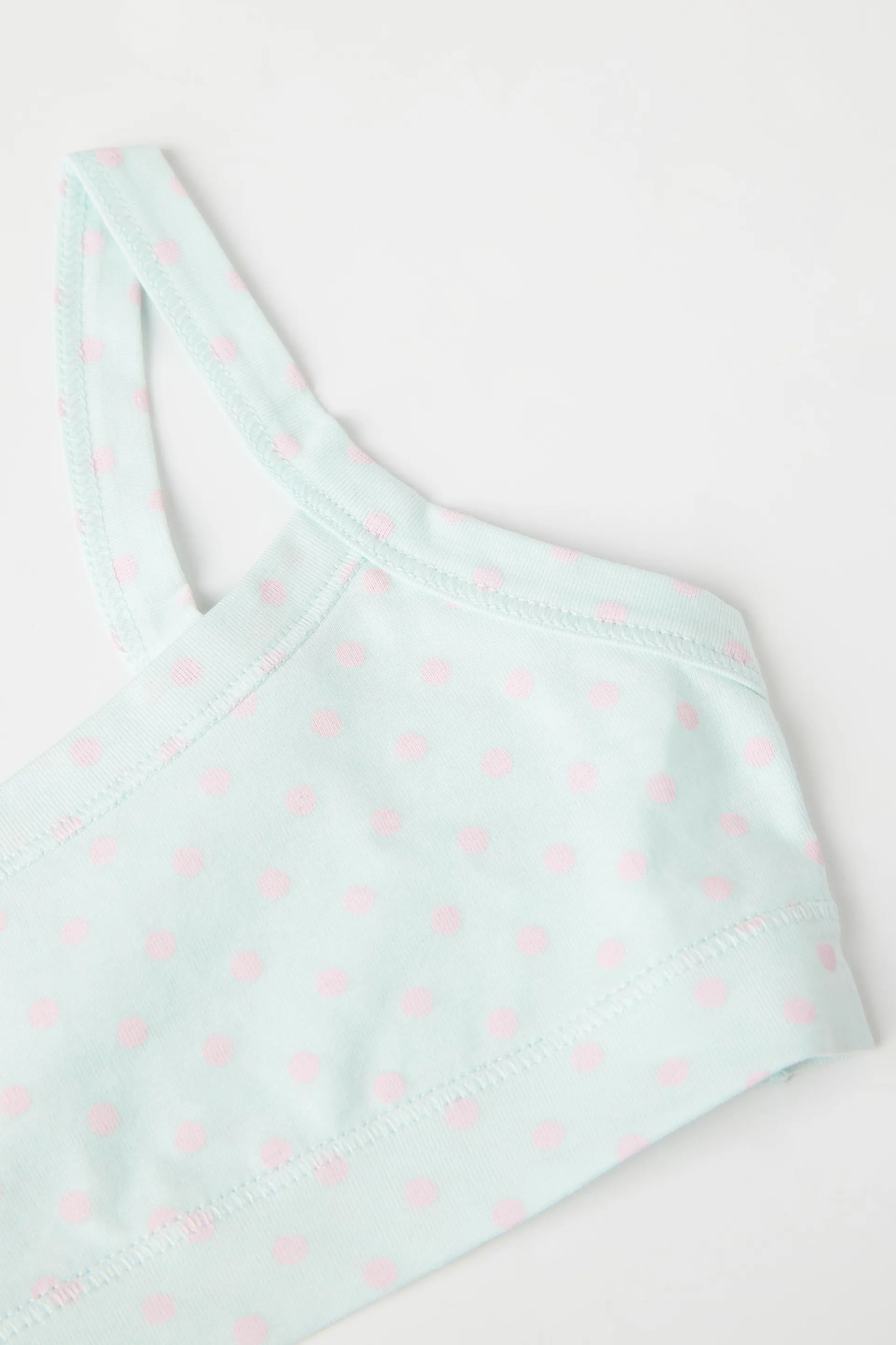 Brasier Niña Basic de Algodón Estampado