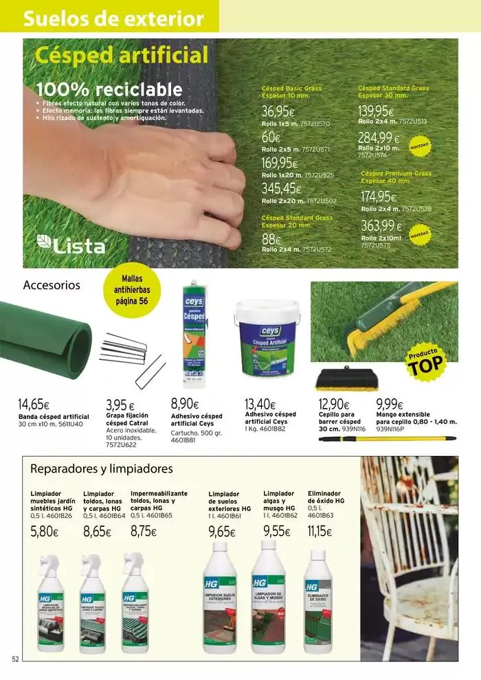 Catálogo de Transforma tu jardín y terraza 1 de enero al 31 de diciembre 2025 - Página 52