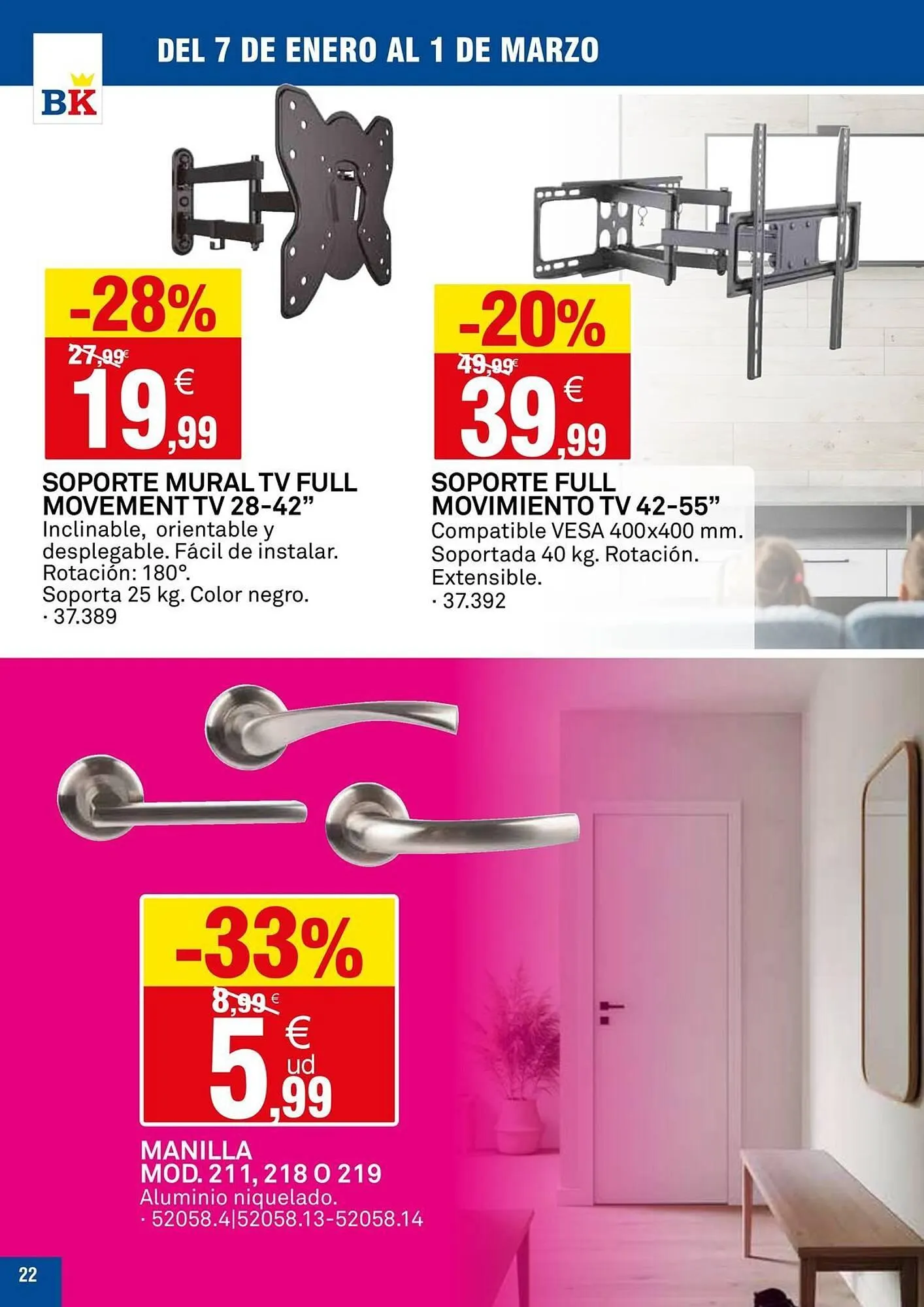 Catálogo de Catálogo Bricoking 7 de enero al 1 de marzo 2026 - Página 22