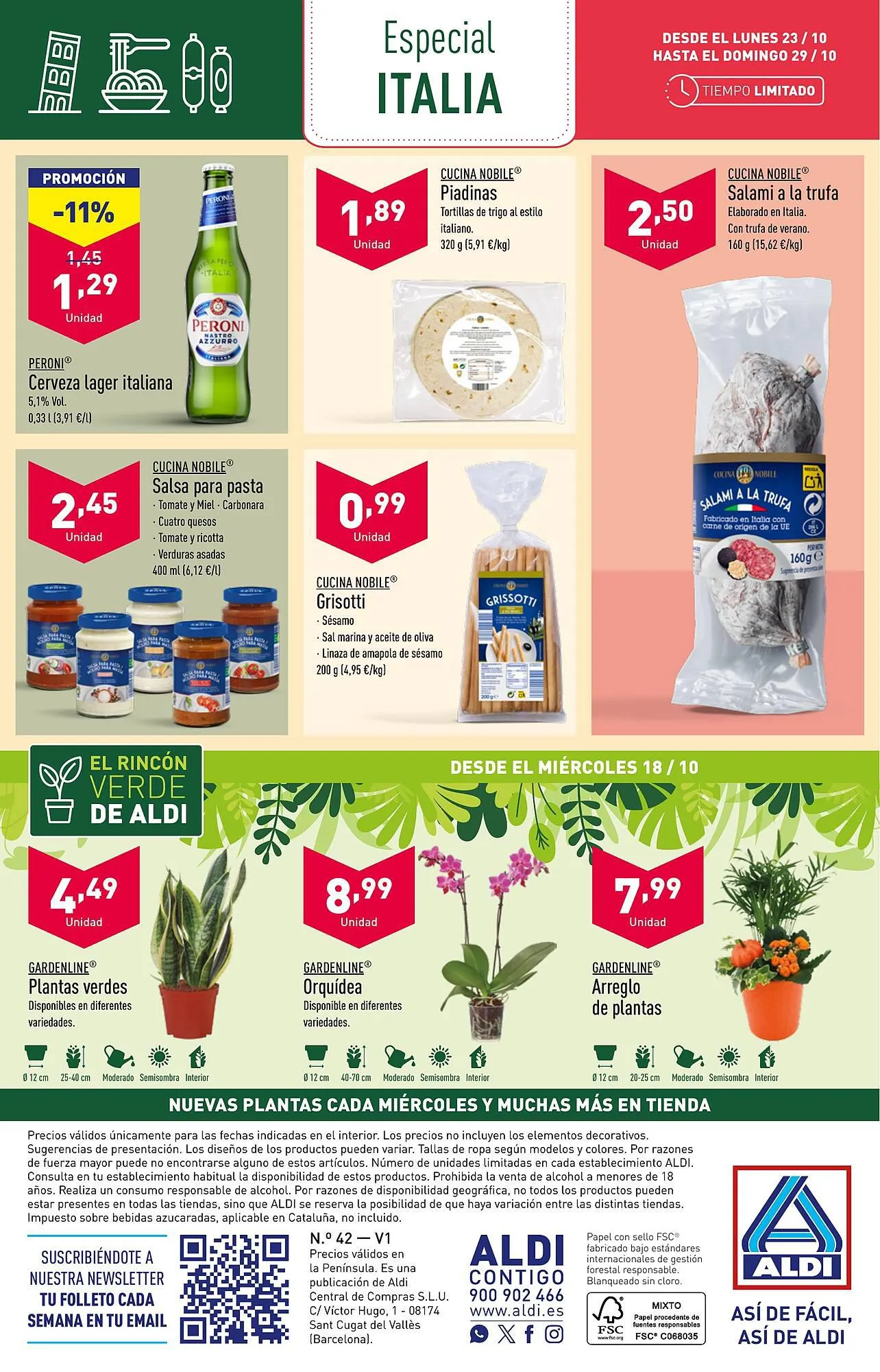 Catálogo de Folleto ALDI 18 de octubre al 24 de octubre 2023 - Página 25