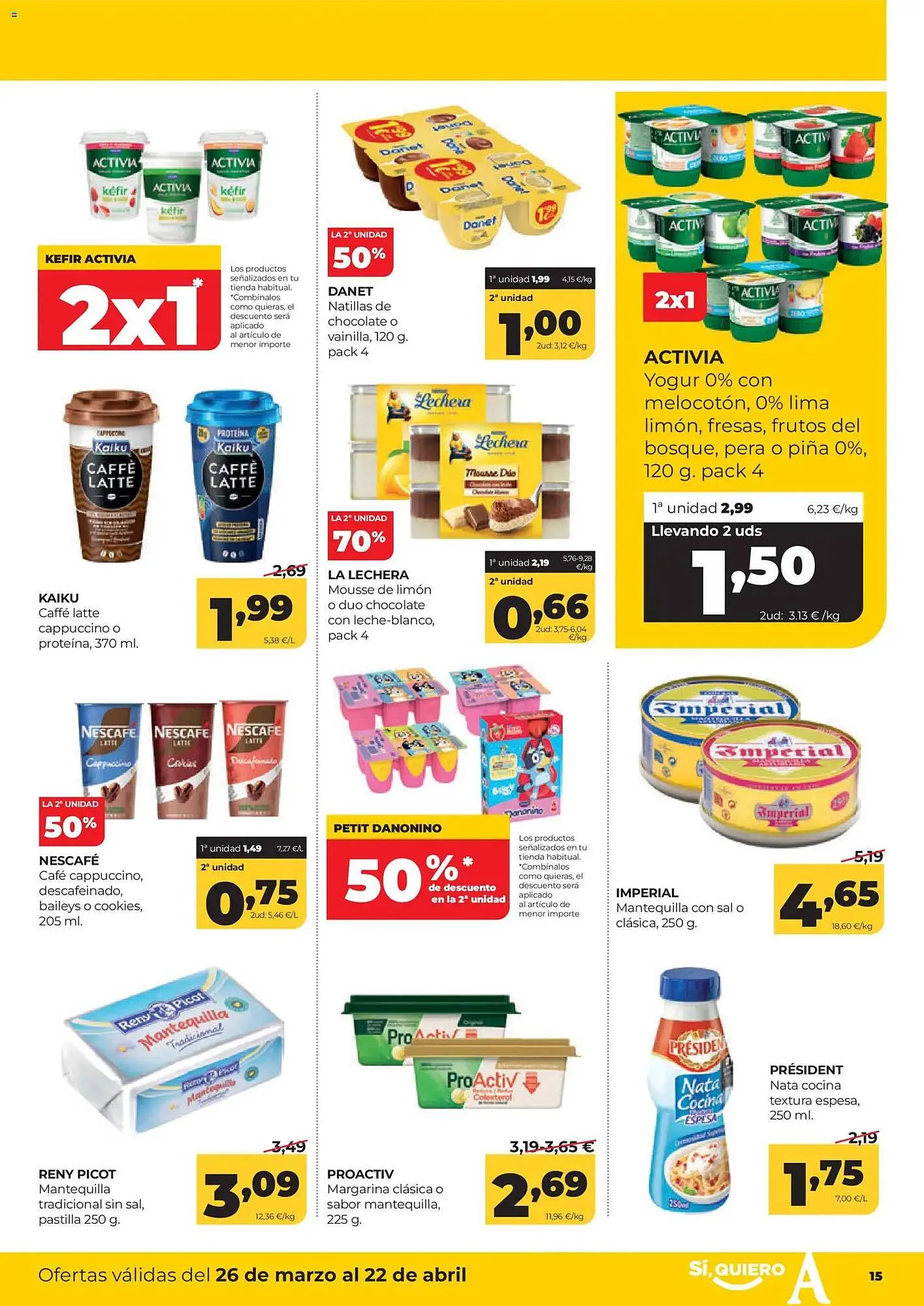 Catálogo de Folleto Alimerka 26 de marzo al 22 de abril 2026 - Página 15