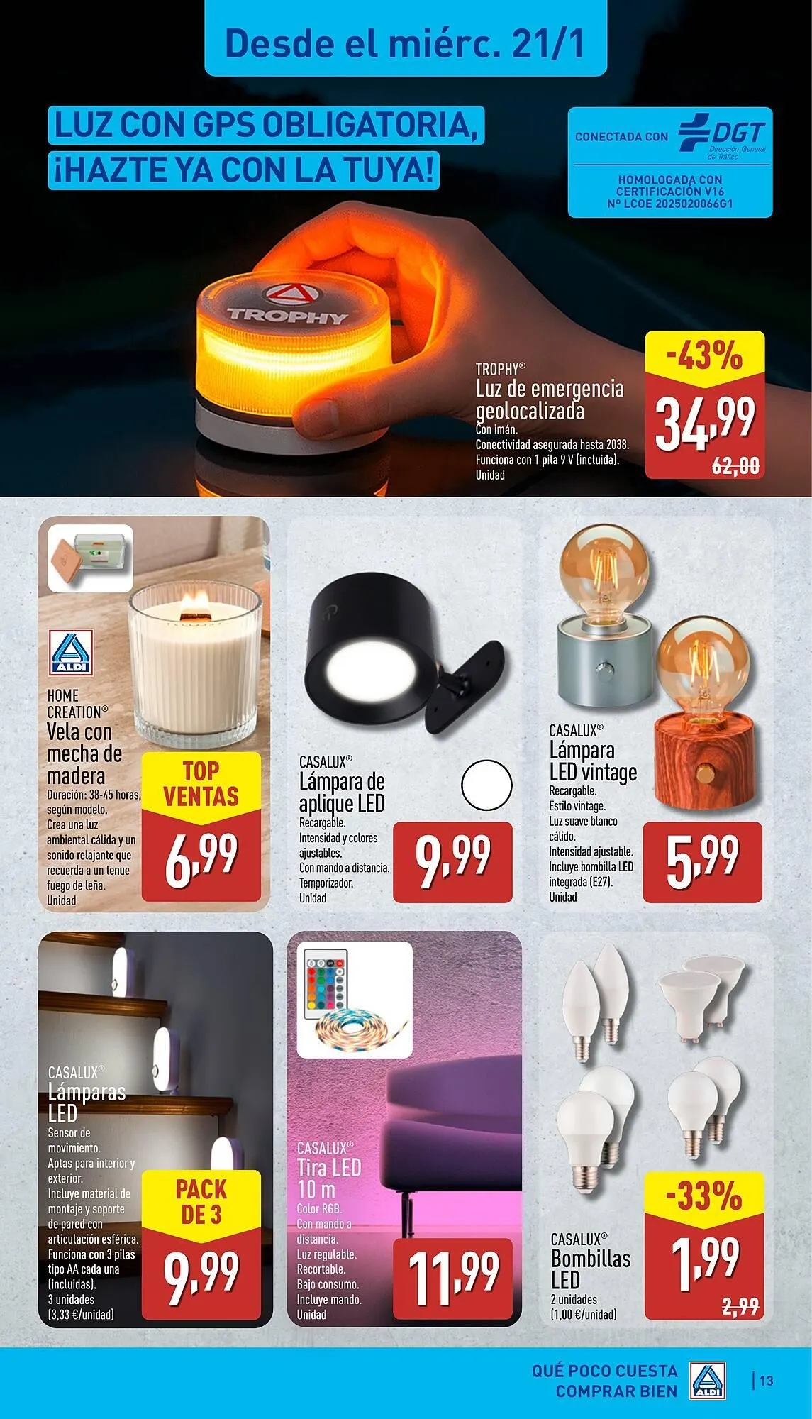 Catálogo de Folleto ALDI 19 de enero al 25 de enero 2026 - Página 13