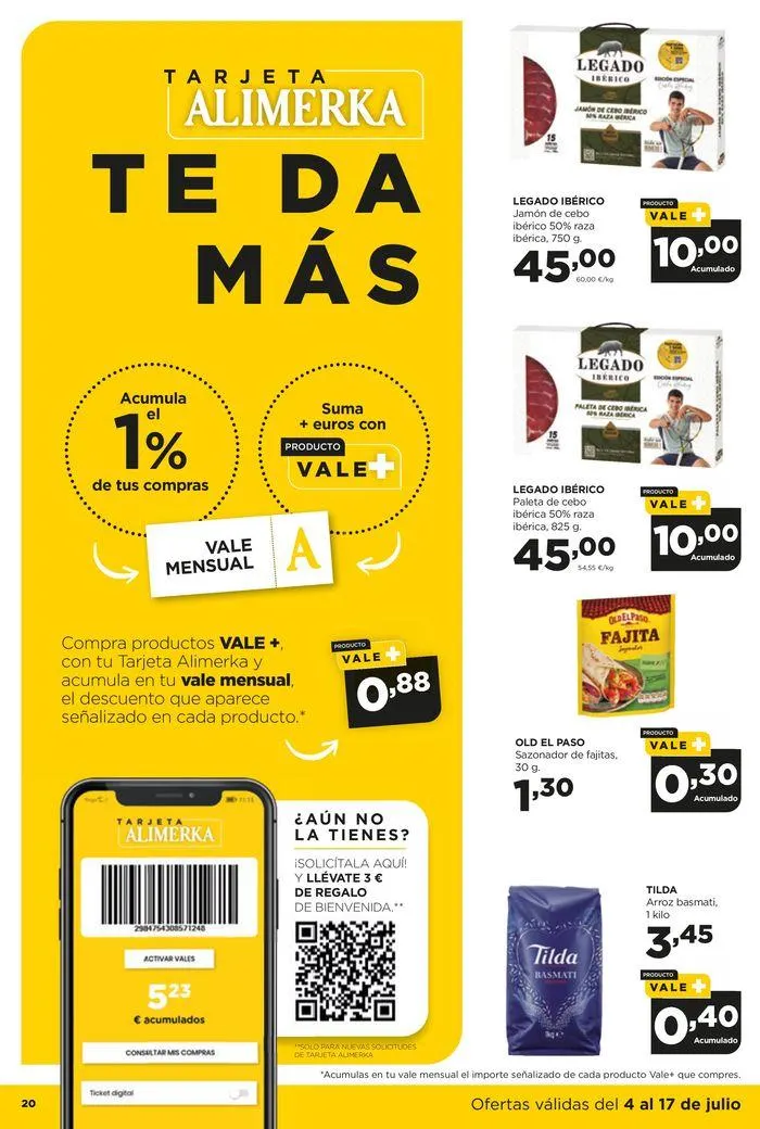 Catálogo de Catálogo Alimerka 4 de julio al 17 de julio 2024 - Página 22