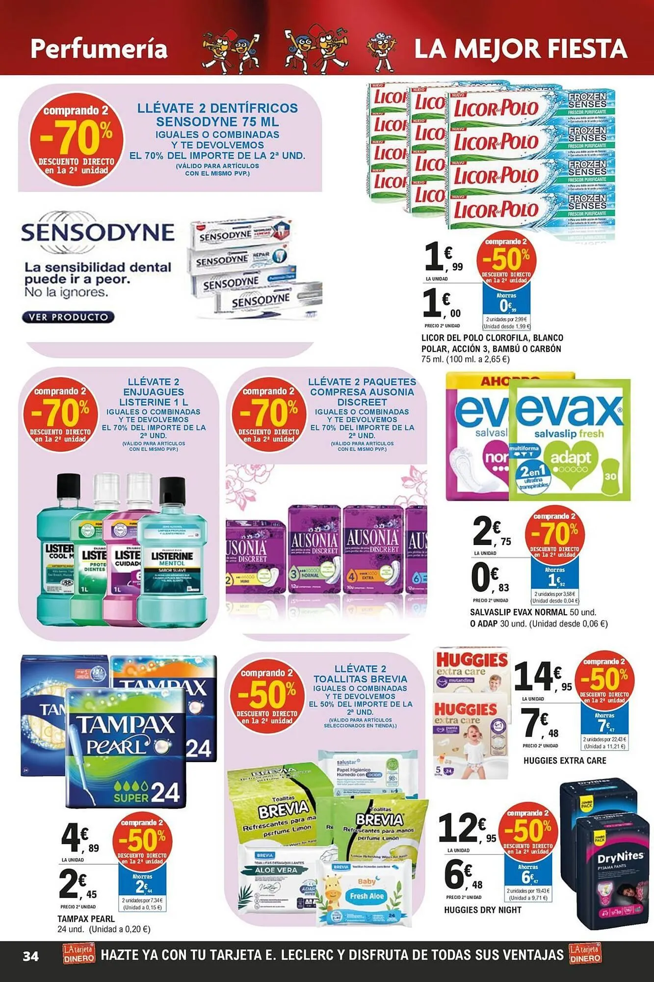 Catálogo de Folleto E.Leclerc 18 de junio al 12 de julio 2025 - Página 34