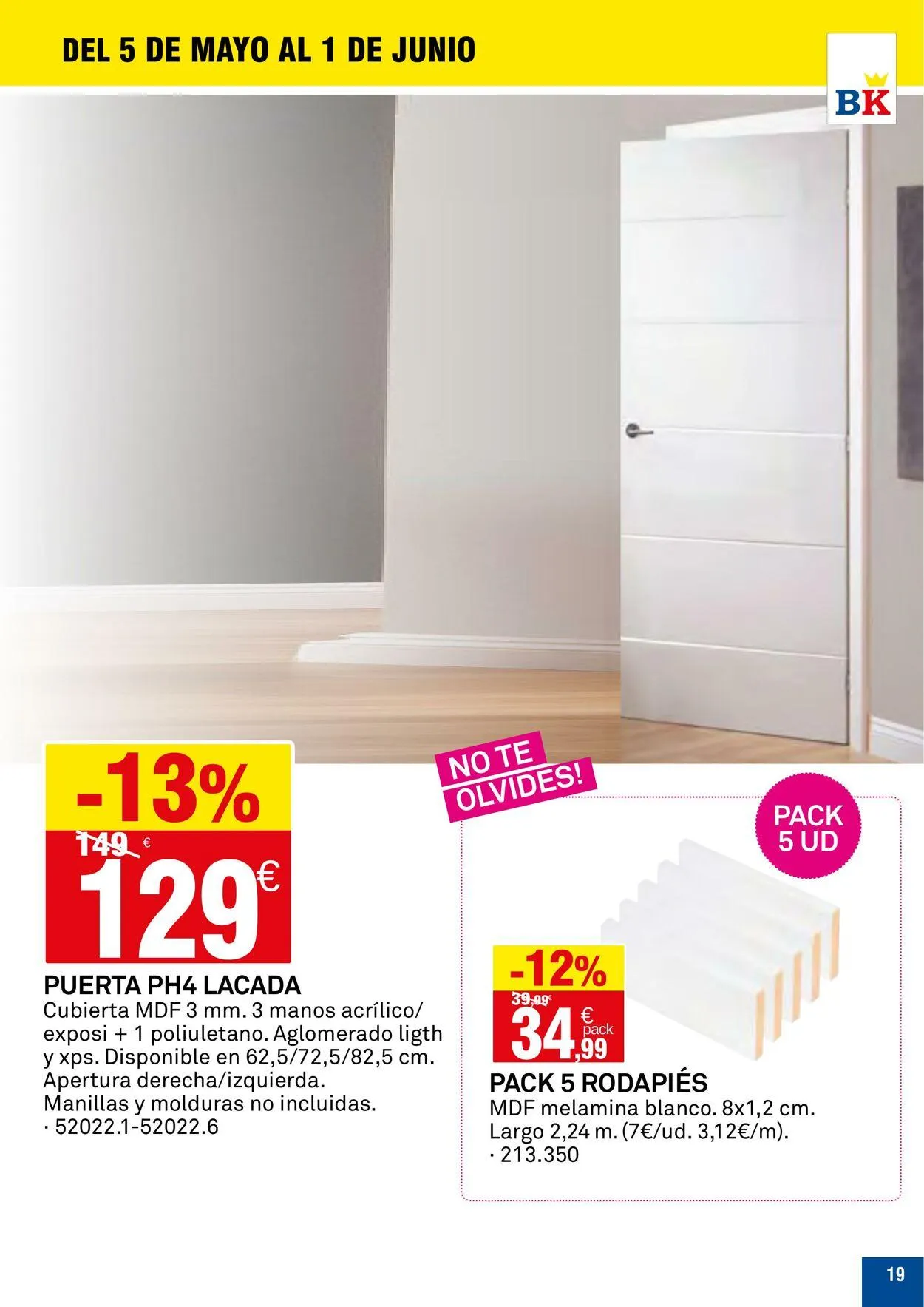 Catálogo de Bricoking Oferta actual 9 de junio al 23 de junio 2025 - Página 19